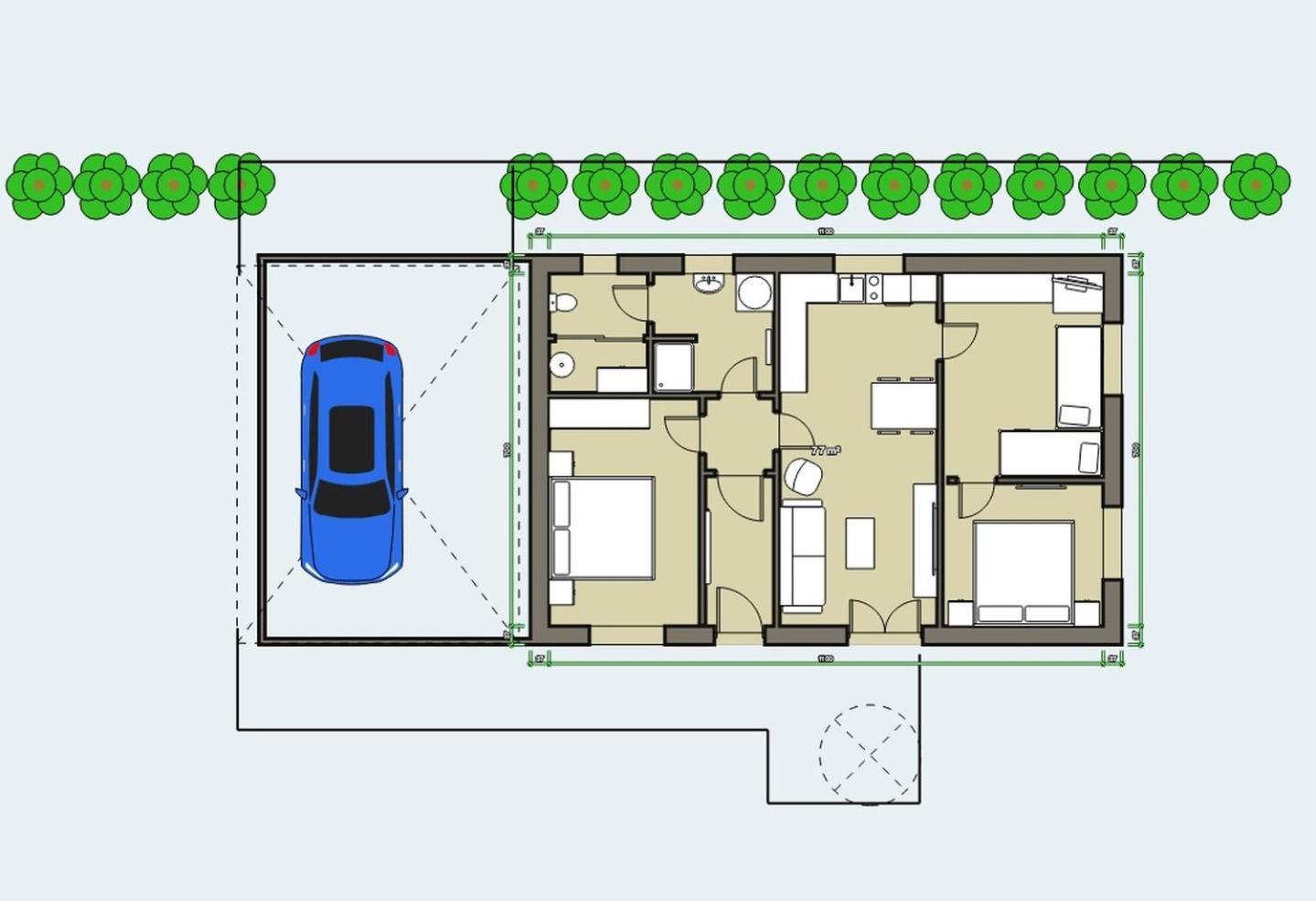 Apartman Pod Lipou - Samostatny Objekt Jaromer Exterior foto