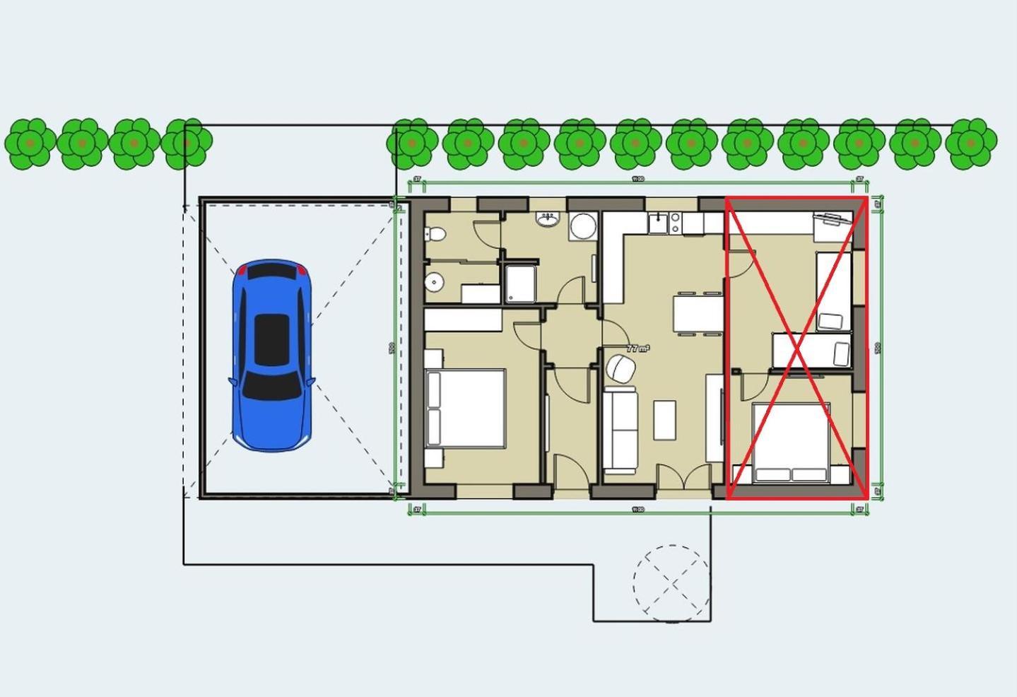 Apartman Pod Lipou - Samostatny Objekt Jaromer Quarto foto